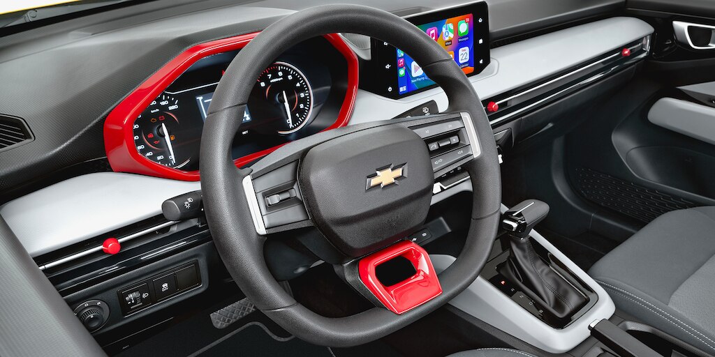 Accesorios funcionales para el interior de tu nuevo Chevrolet Hatchback  Aveo 2024