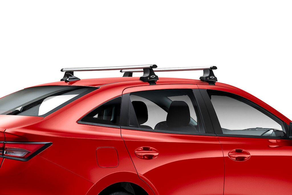 En el kit de accesorios Adventure encuentras las barras de techo para tu auto tipo sedán Chevrolet Aveo 2024  