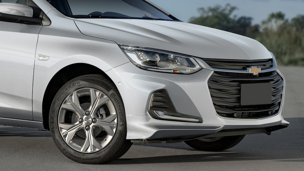 Spoiler frontal para Chevrolet Onix 2024, sedán deportivo