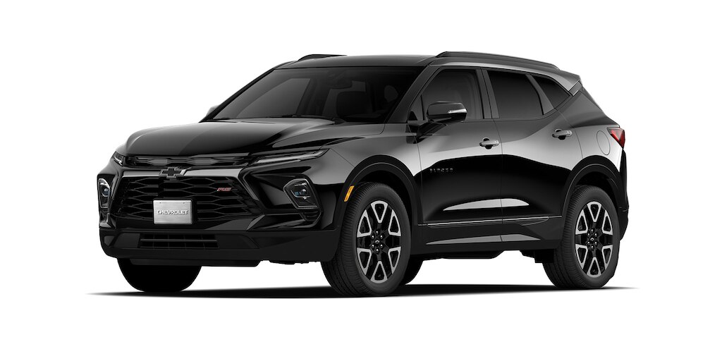 Chevrolet Blazer 2024, camioneta mediana en color negro