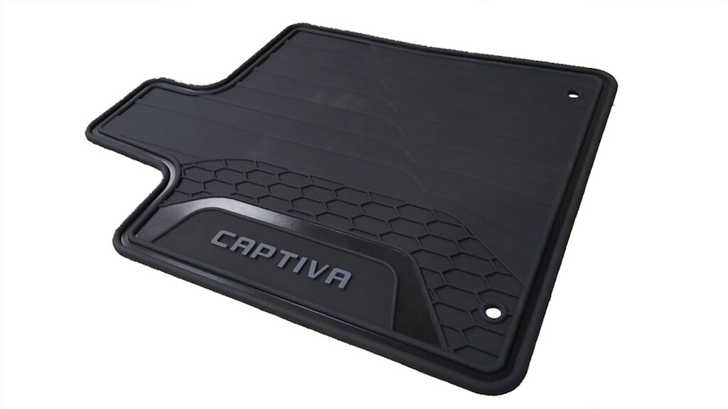 tapetes de vinil para la primer y seunda fila.