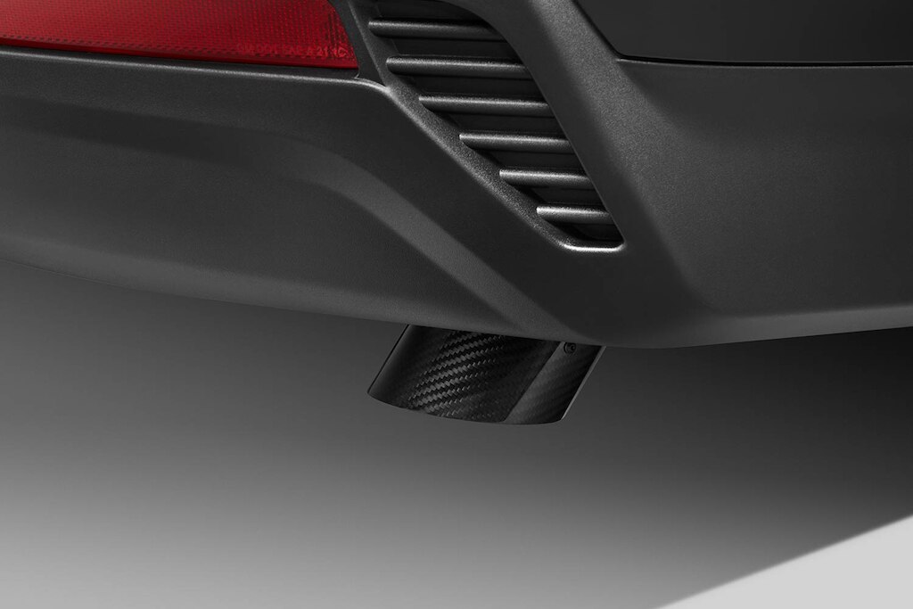 Punta de escape sencilla de fibra de carbón de 5.3 L para Chevrolet Suburban 2024