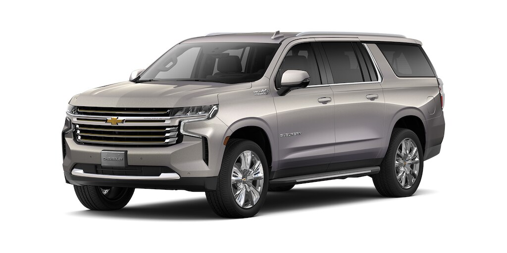 Chevrolet Suburban 2024 en color marfil metálico con faros LED y Control crucero automático electrónico