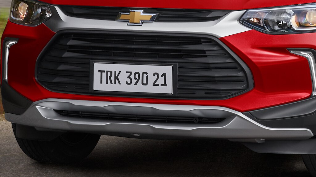 Moldura de fascia delantera para Chevrolet Tracker, SUV, accesorios exteriores