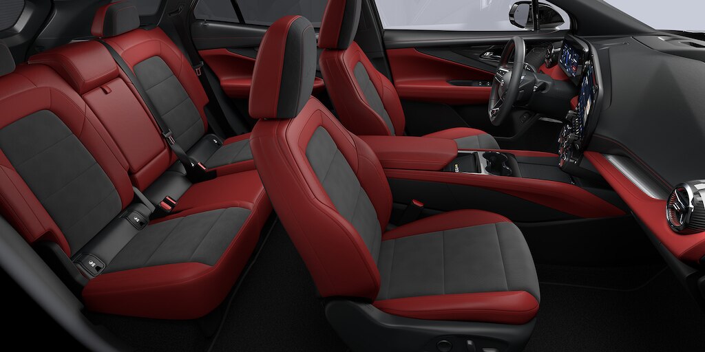 Amplia y espaciosa cabina con piso plano para la nueva SUV Chevrolet Blazer EV