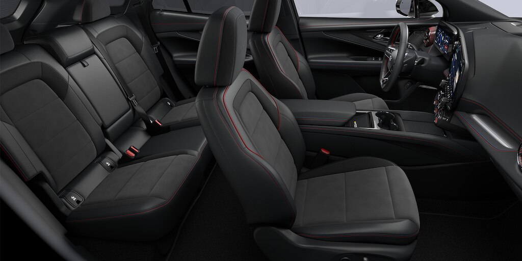 Nueva SUV Chevrolet Blazer EV con interior backen black