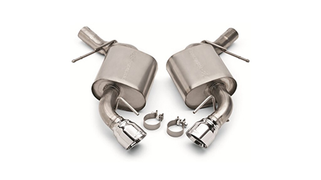 Sistema de escape de doble salida de 6.2L con puntas pulidas para Chevrolet Camaro 2024