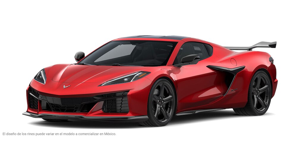 Chevrolet Corvette Z06 2025, auto deportivo de lujo en color Tactical Tint
