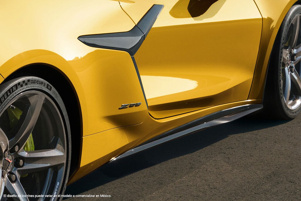 Chevrolet Corvette Z06 equipado con llantas Michelin y frenos cerámicos