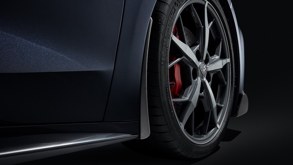 Loderas delanteras negras para Chevrolet Corvette Stingray 2025, carro deportivo de lujo