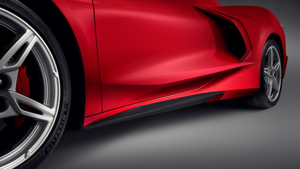 Rocker molding disponible para Chevrolet Corvette 2025