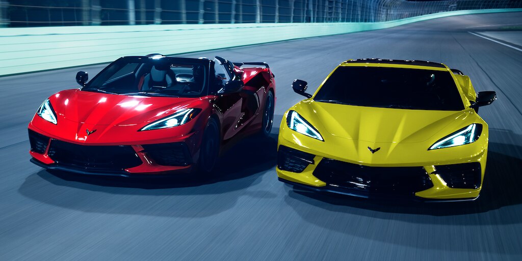 Accesorios exteriores para Chevrolet Corvette 2025, carro deportivo de lujo