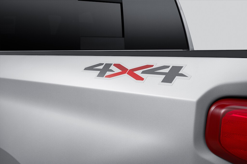 Calcomanía 4x4 para Chevrolet Cheyenne ZR2 BISON