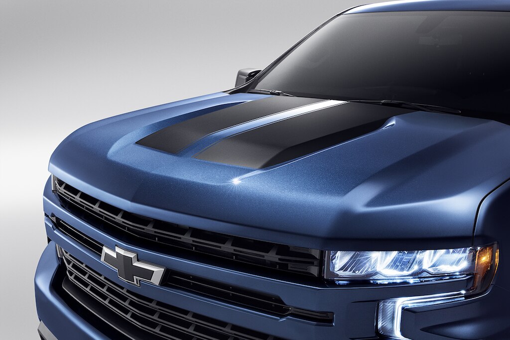 Calcomanía rally color negro para Chevrolet Cheyenne 2024 ZR2 BISON