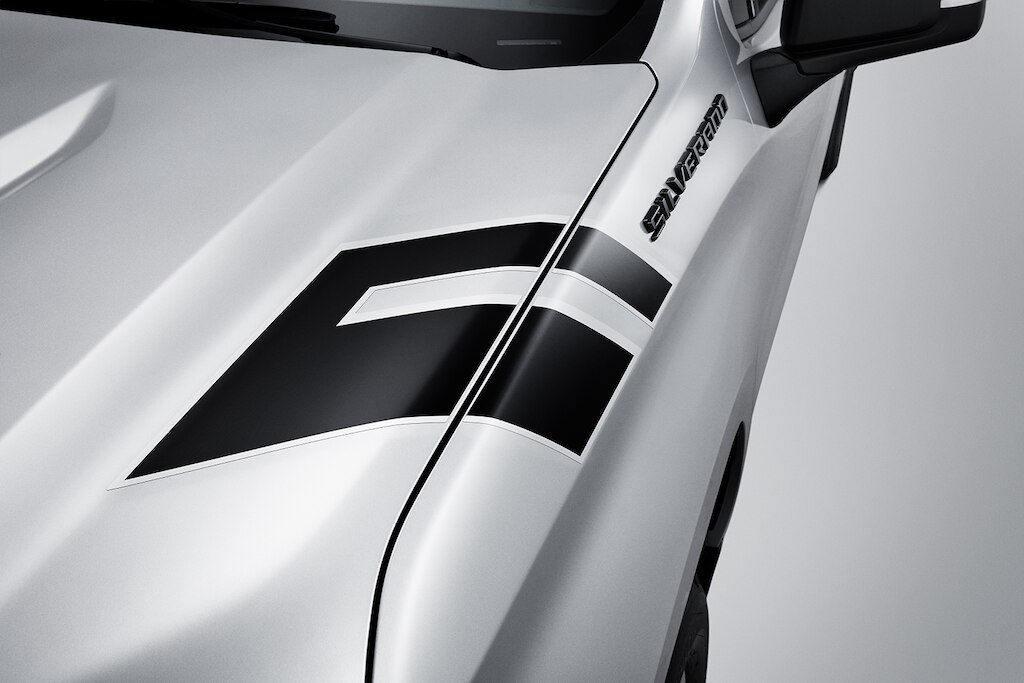 Calcomanía para salpicadera color negro para Chevrolet Cheyenne ZR2 BISON