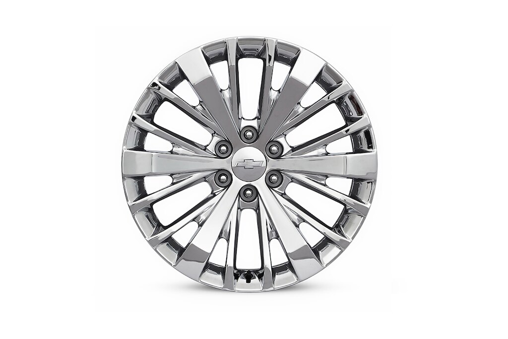 Rin de aluminio de 22 pulgadas cromado de 6 brazos (diseño 3) para Chevrolet Cheyenne ZR2 BISON 2024