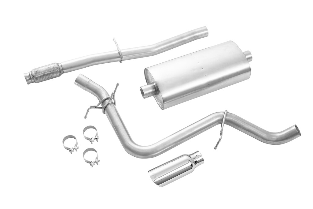 Sistema de escape de salida única para Chevrolet Cheyenne ZR2 BISON 2024