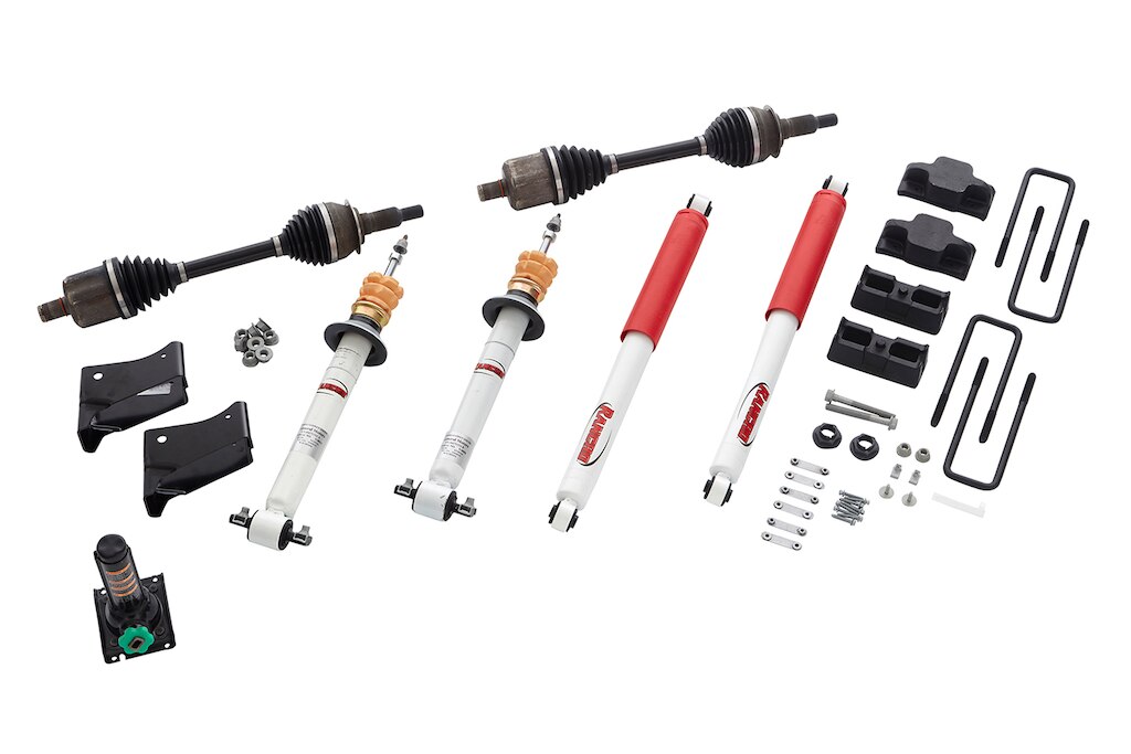 Sistema de suspensión 4WD para Chevrolet Cheyenne ZR2 BISON 2024