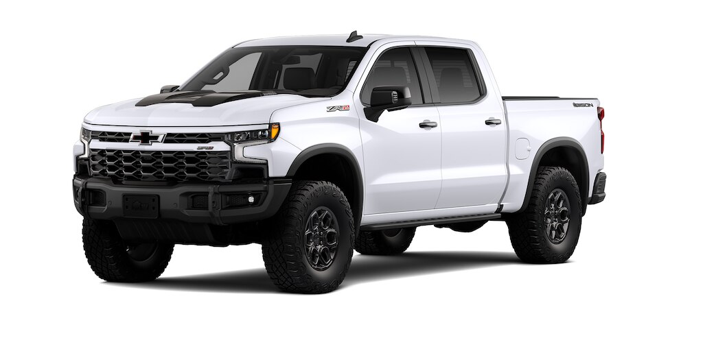 Nueva Chevrolet Cheyenne ZR2 BISON 2024 color blanco