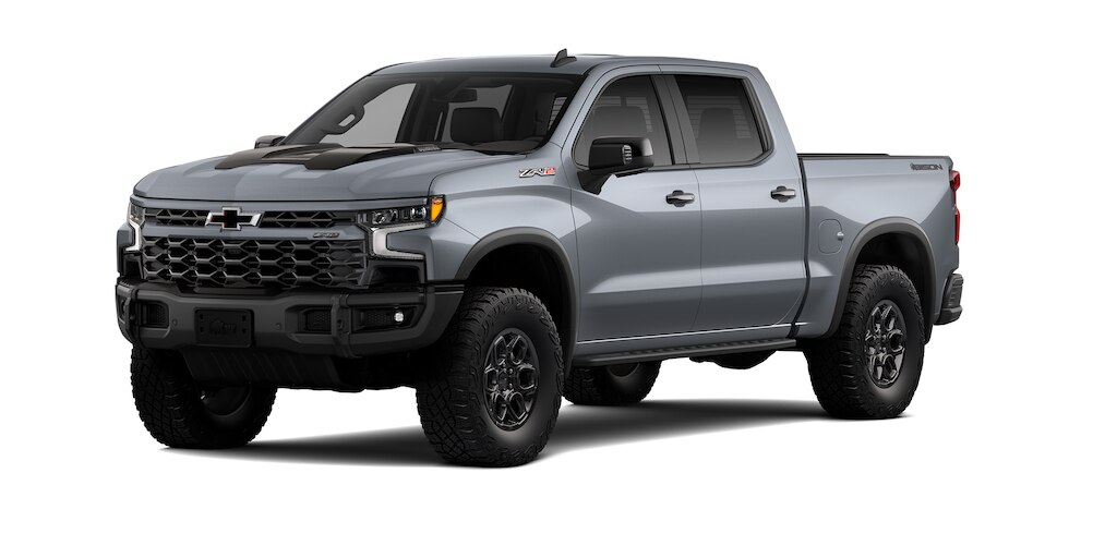 Nueva Chevrolet Cheyenne ZR2 BISON 2024 color gris mate