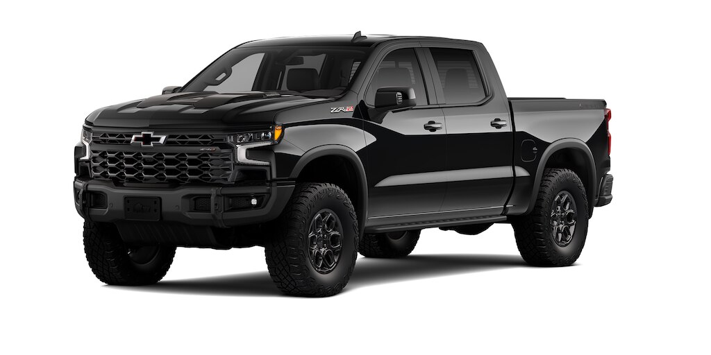 Nueva Chevrolet Cheyenne ZR2 BISON 2024 color negro