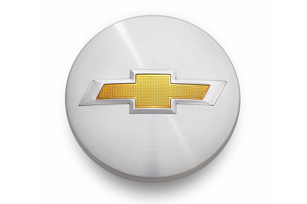 Centro de rin en aluminio con emblema dorado para Chevrolet Colorado 2024