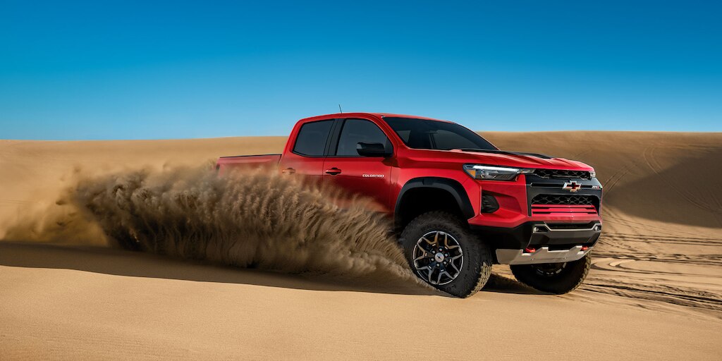 Chevrolet Colorado ZR2 2024, camioneta todoterreno con batea o puerta de caja con seguro