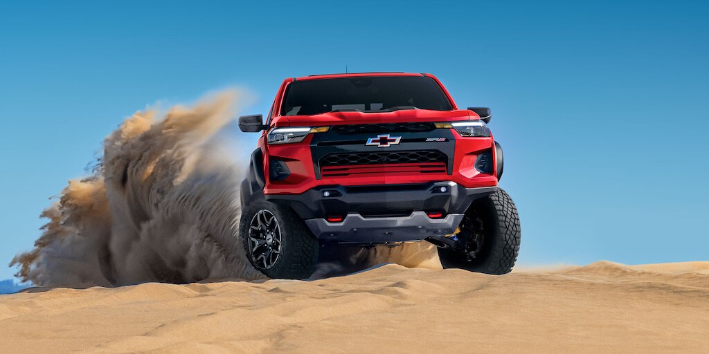 Chevrolet Colorado ZR2 2024, camioneta todoterreno con motor turbo plus 2.7L