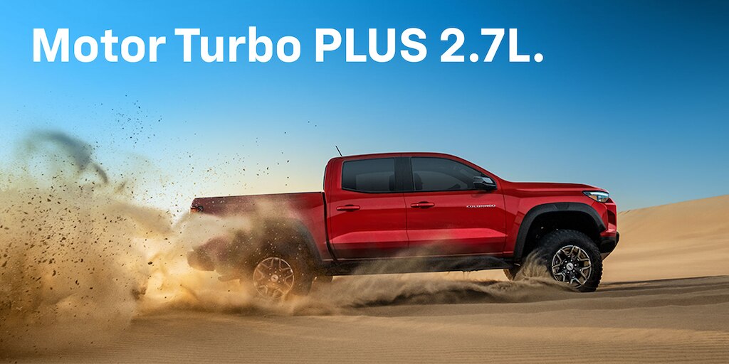 Nueva Chevrolet Colorado ZR2 2024, camioneta todoterreno 4x4 con motor turbo 2.7L y 310 HP 4 cilindros
