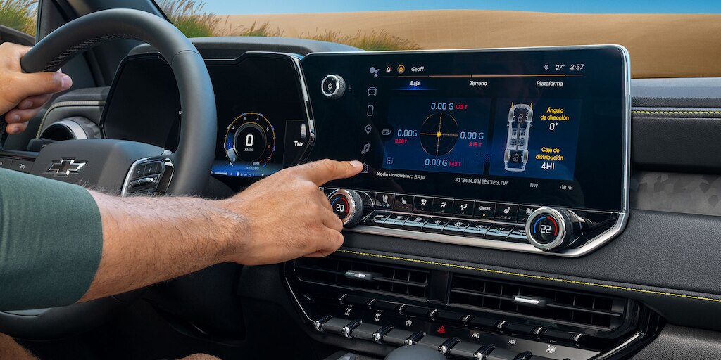 La nueva Chevrolet Colorado ZR2 2024, camioneta todoterreno 4x4 cuenta con modo de manejo normal