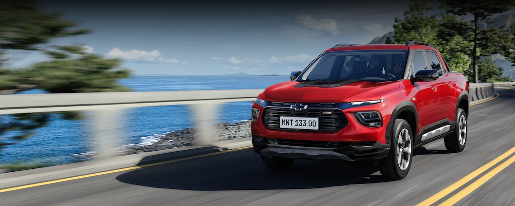 Nueva camioneta Chevrolet versión Montana RS 2024, una poderosa pickup compacta y versátil con tecnología de una SUV moderna