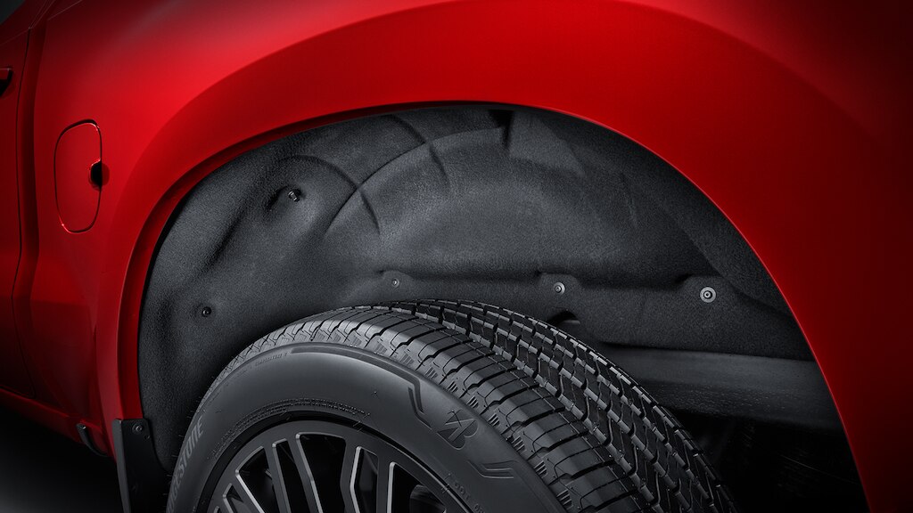 Cubierta de tolva para llantas traseras de Chevrolet Silverado Turbo 2024, camioneta de trabajo